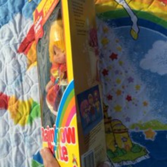 Rare Vintage Dress-Up Rainbow Brite doll 1984 mint in box MIB antique collect - Picture 3 of 3